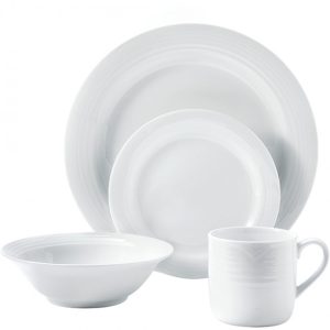 Arctic White Dinner Set, 16pc