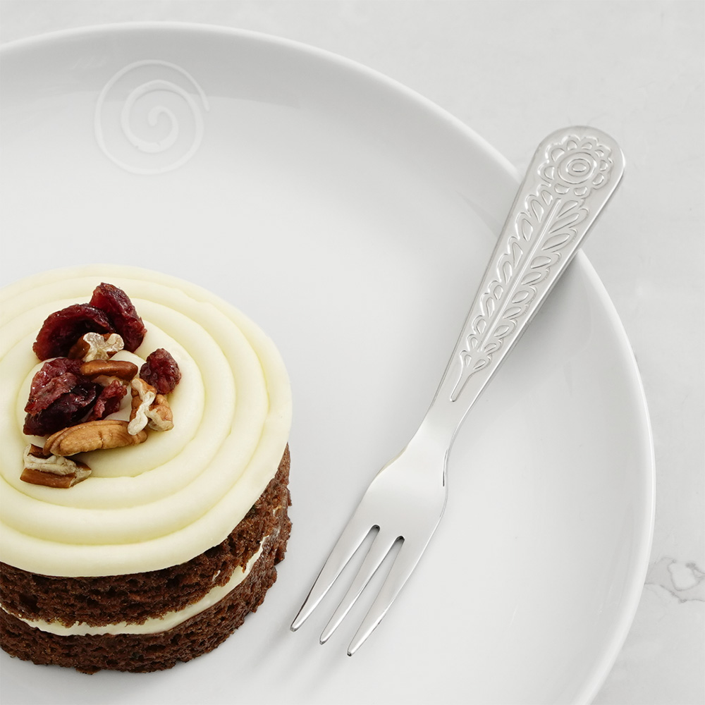 Set Of 6 Cake Forks - Image 8