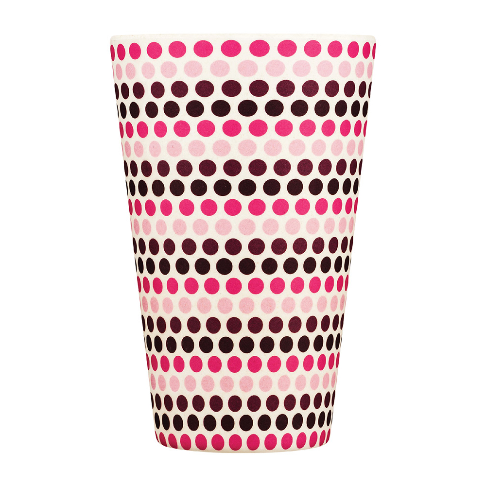 Patterns Natural Fibre Reusable Coffee Cup, 400ml - Image 3