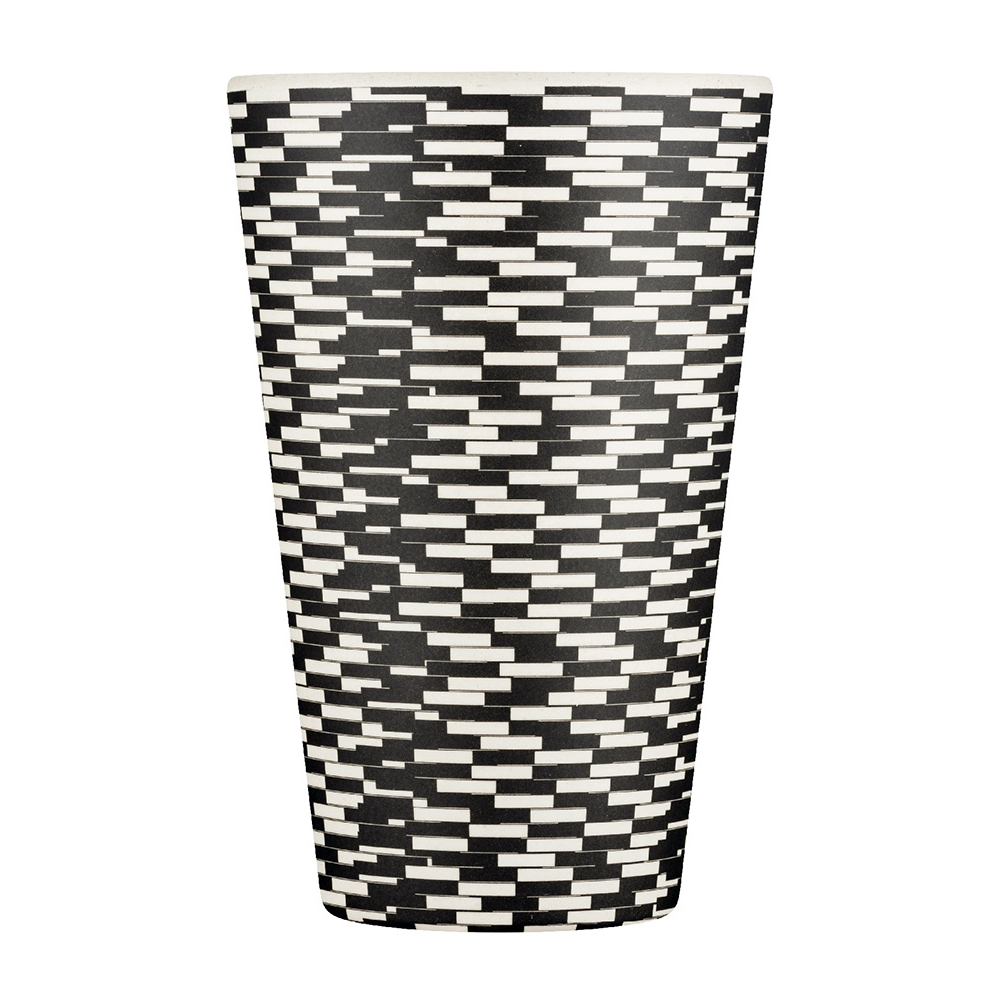 Patterns Natural Fibre Reusable Coffee Cup, 400ml - Image 13