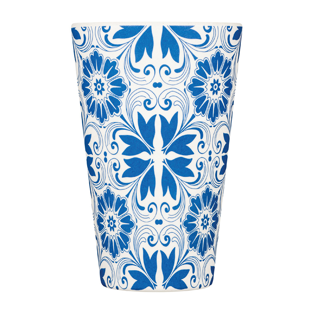 Patterns Natural Fibre Reusable Coffee Cup, 400ml - Image 17