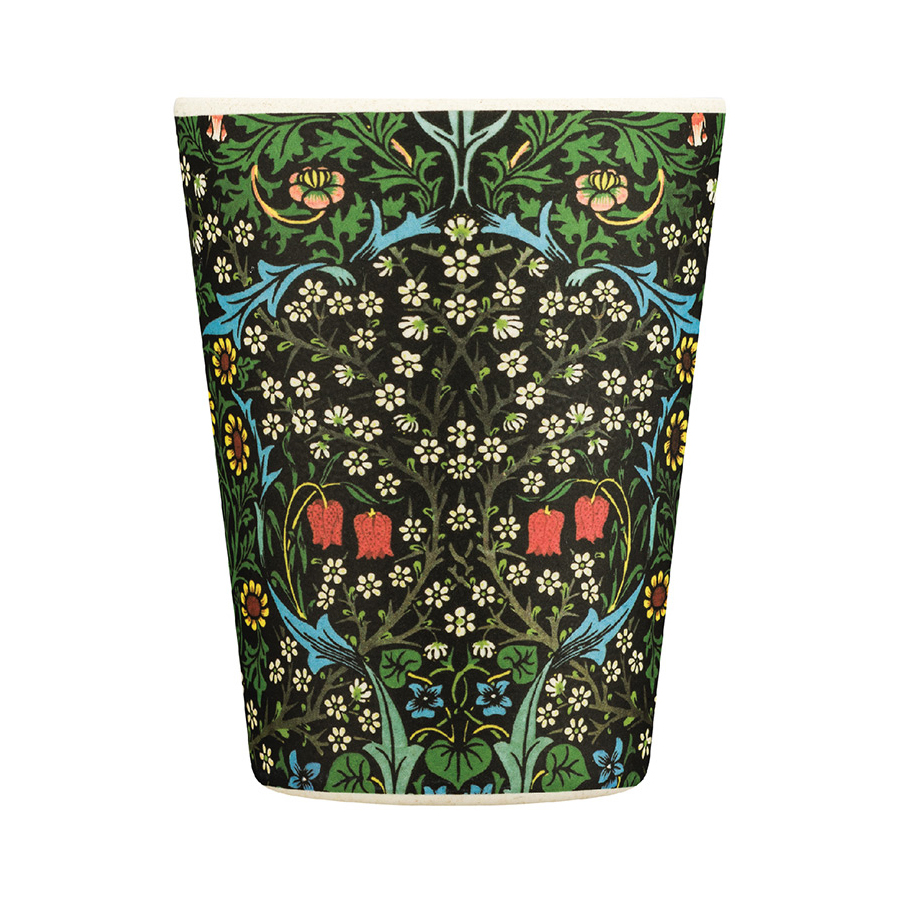 William Morris Natural Fibre Reusable Coffee Cup, 350ml - Image 3
