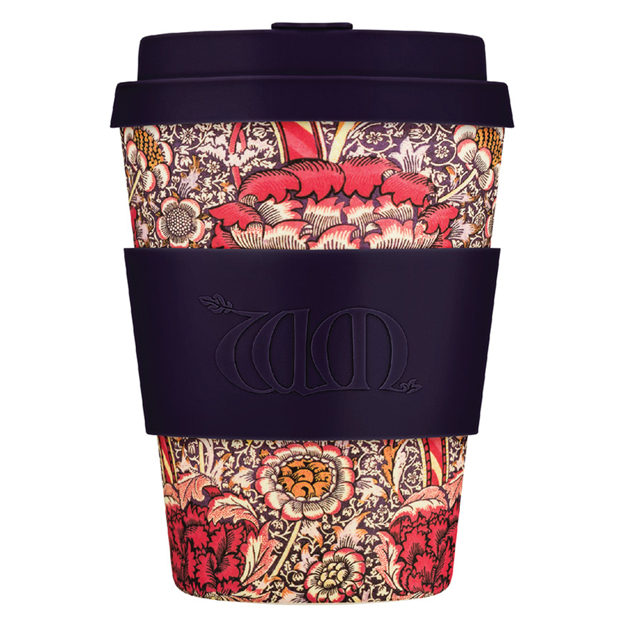William Morris Natural Fibre Reusable Coffee Cup, 350ml
