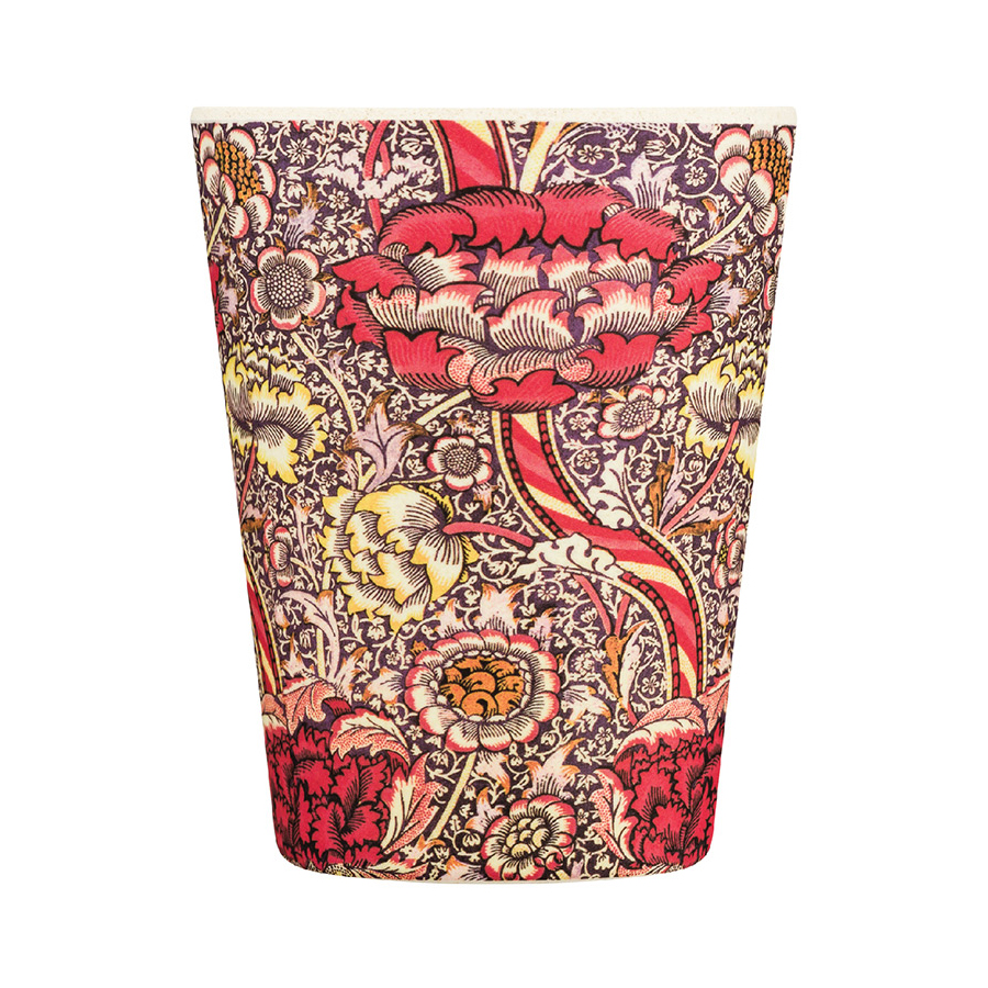William Morris Natural Fibre Reusable Coffee Cup, 350ml - Image 5