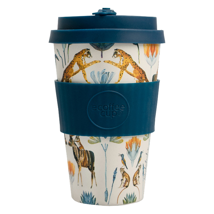 Wanderland Natural Fibre Reusable Coffee Cup, 400ml - Image 6