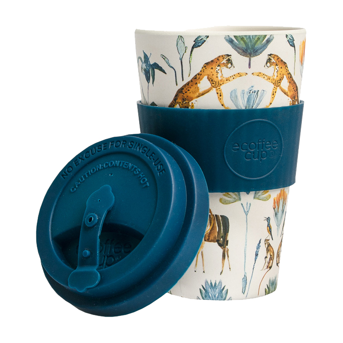 Wanderland Natural Fibre Reusable Coffee Cup, 400ml - Image 7