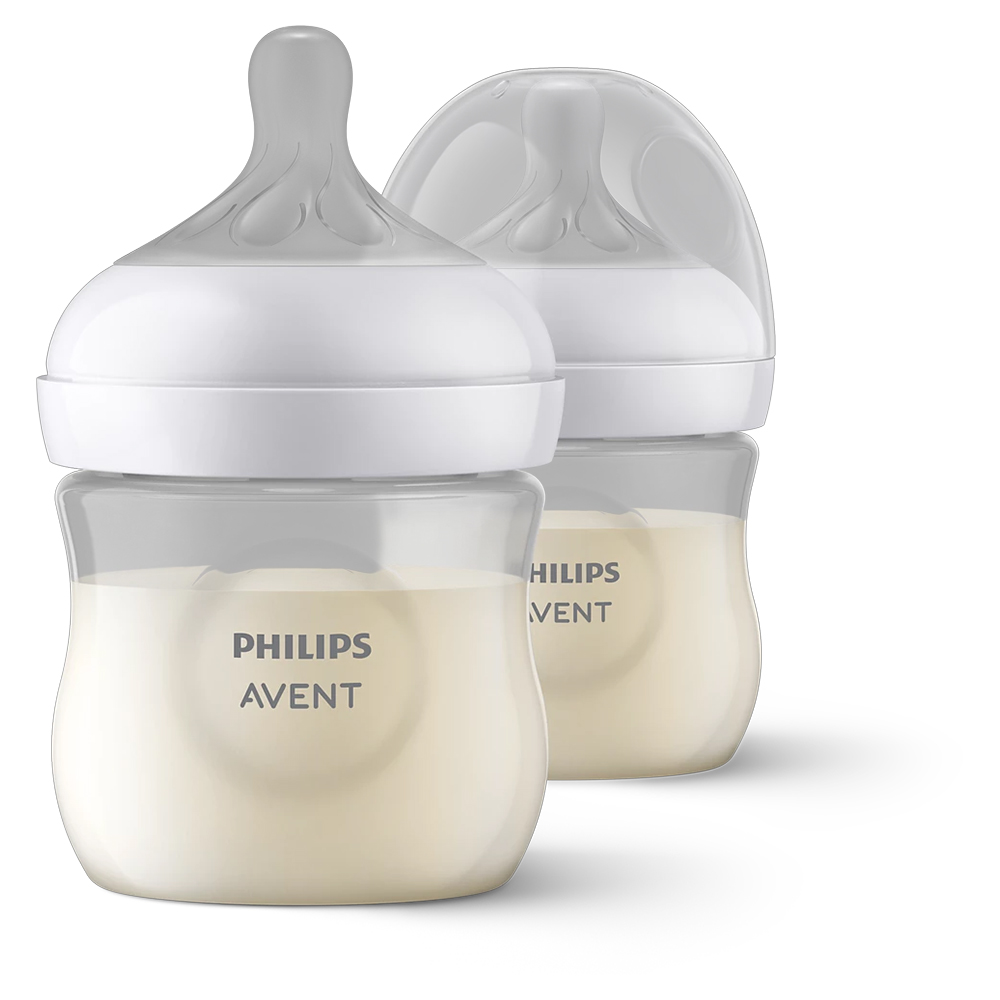 Natural Response 125ml Baby Bottles, Set Of 2