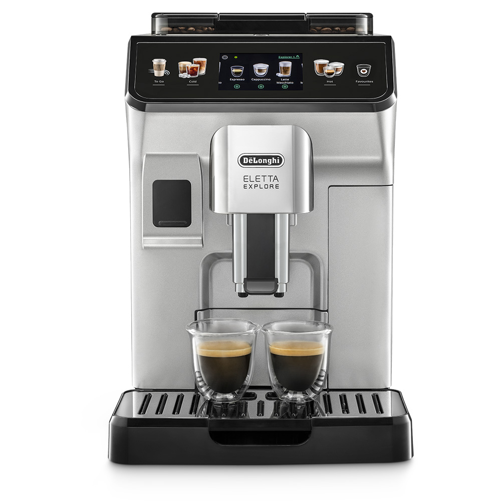 Eletta Explore Hot & Cold Bean-to-Cup Coffee Machine, ECAM450.65S - Image 3