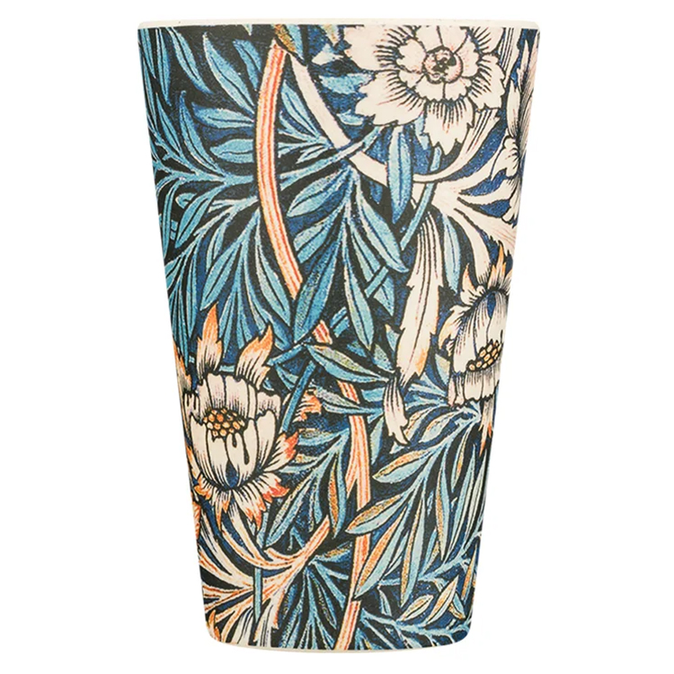 William Morris Natural Fibre Reusable Coffee Cup, 400ml - Image 9