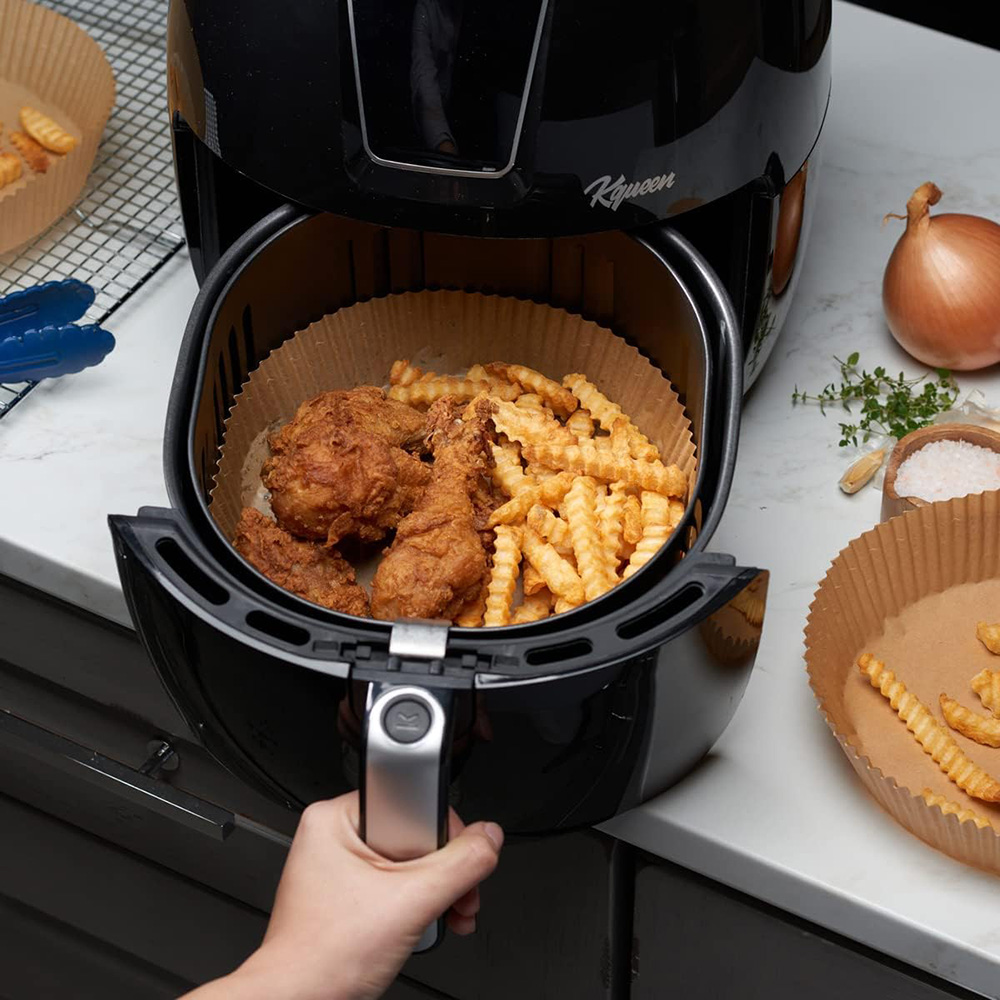 Disposable Round Airfryer Liners, 50pc - Image 3