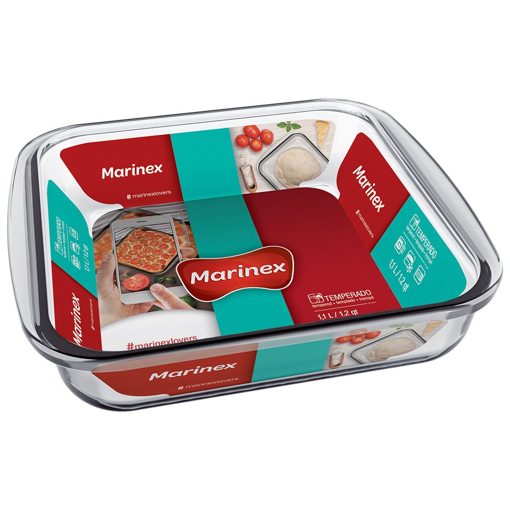 Glass Square Roasting Dish, 1.1L - Image 2