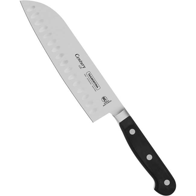 Century Fluted Santoku Knife - Image 3