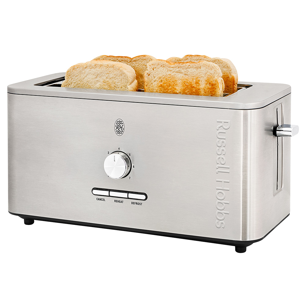 Nexus Stainless Steel 4 Slice Toaster - Image 2