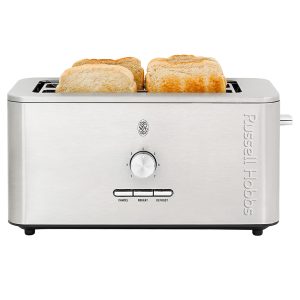 Nexus Stainless Steel 4 Slice Toaster