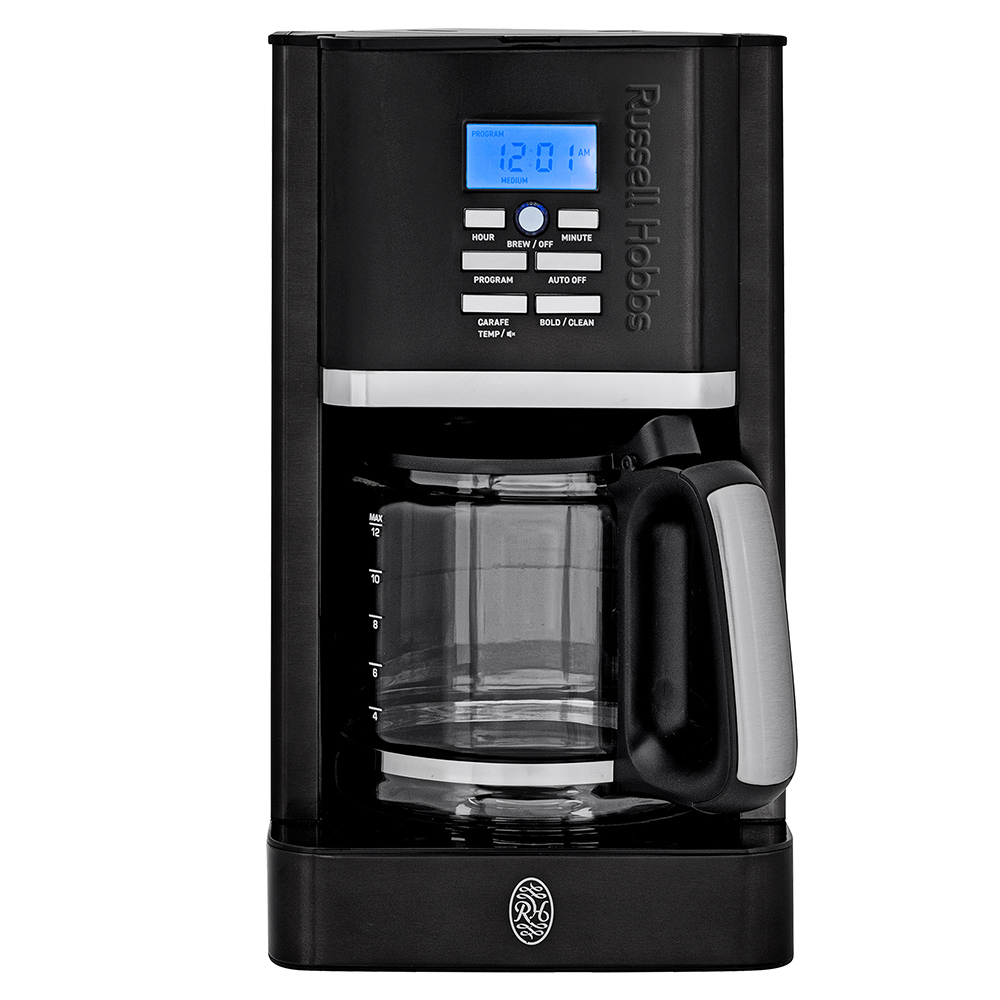 Nexus Black Stainless Steel Digital Coffee Maker