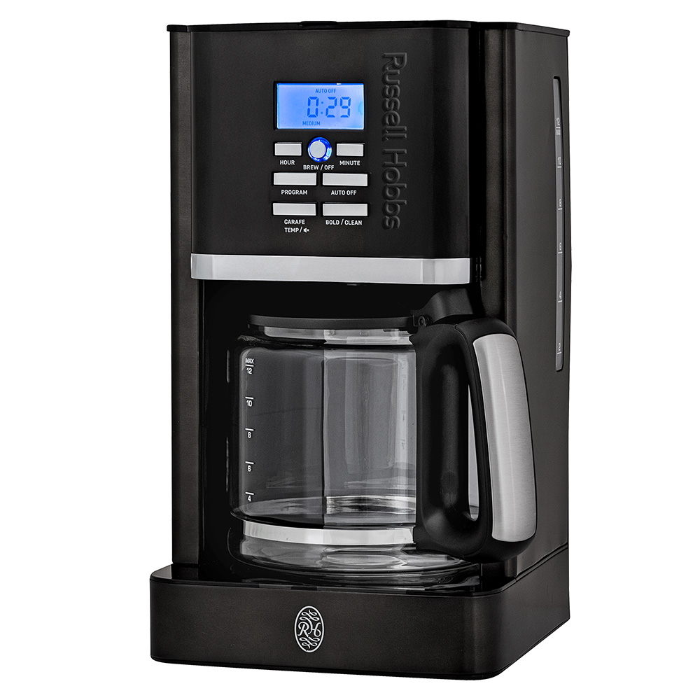 Nexus Black Stainless Steel Digital Coffee Maker - Image 2