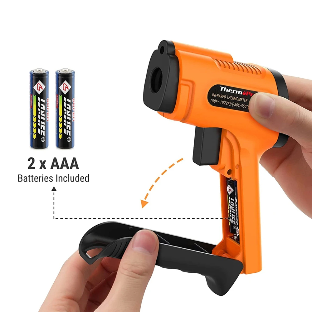 Digital Infrared No-Contact Laser Temperature Thermometer Gun - Image 2