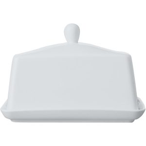 White Basics Butter Dish