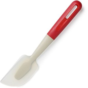Red Angled Baking Spatula