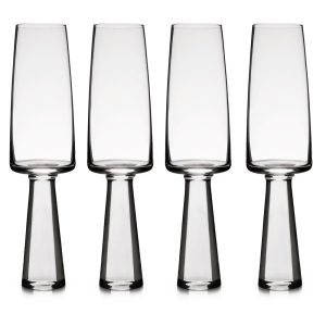 Baobab Champagne Flutes, Set Of 4