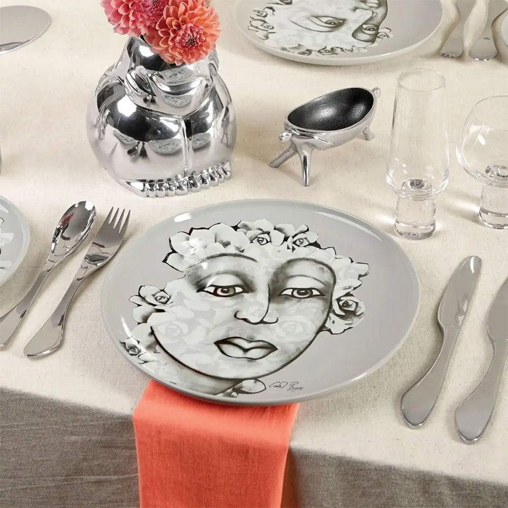 Succulent Faces Dinner Set, 12pc Binuns South Africa