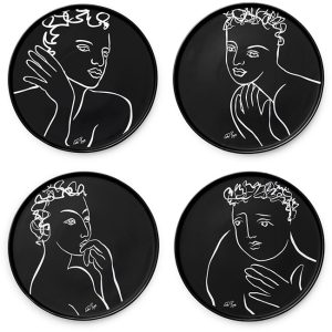 Compelling Side Plates, Set Of 4