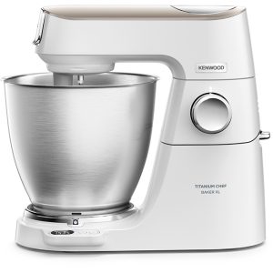 Titanium Chef Baker XL White Stand Mixer, 7L, KVL65.001WH