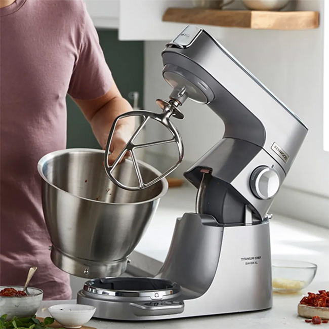 Titanium Chef Baker Stand Mixer Mega Pack, KVL85.704SI - Image 6