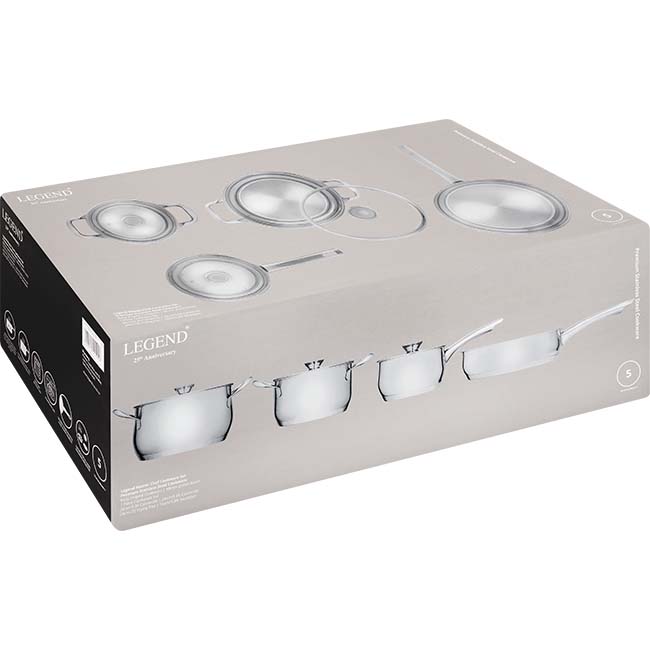 Master Chef Stainless Steel Cookware Set, 7pc - Image 2