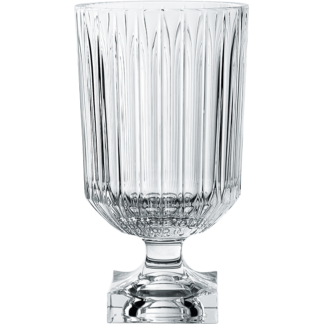 Minerva Lead-Free Crystal Footed Vase, 32cm