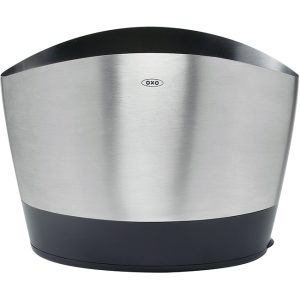 Good Grips Brushed Stainless Steel Utensil Holder