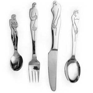 Sketchbook Cutlery Set, 24pc