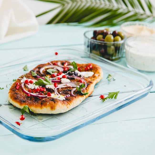 Bake & Enjoy Glass Multi-Purpose Cooking & Baking Sheet - Image 2