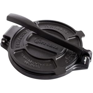 Seasoned Cast Iron Tortilla Press, 20cm