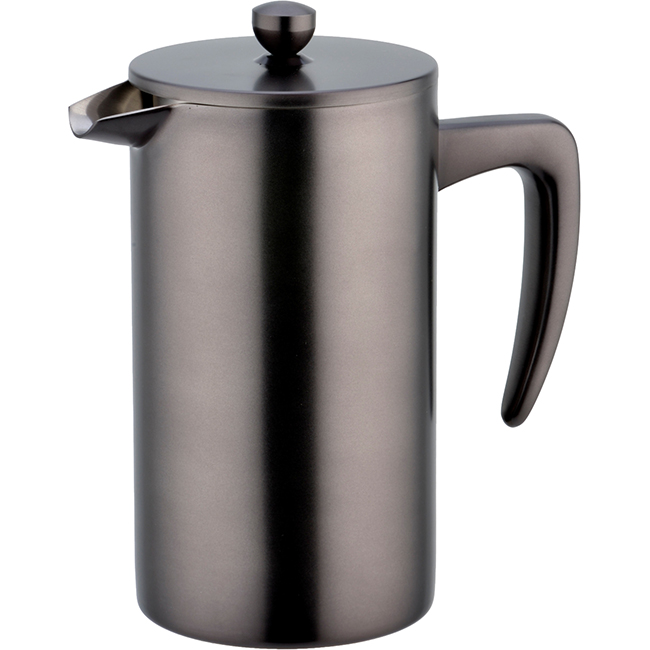 Sidamo Cup Double Walled Stainless Steel Coffee Plunger, 1L