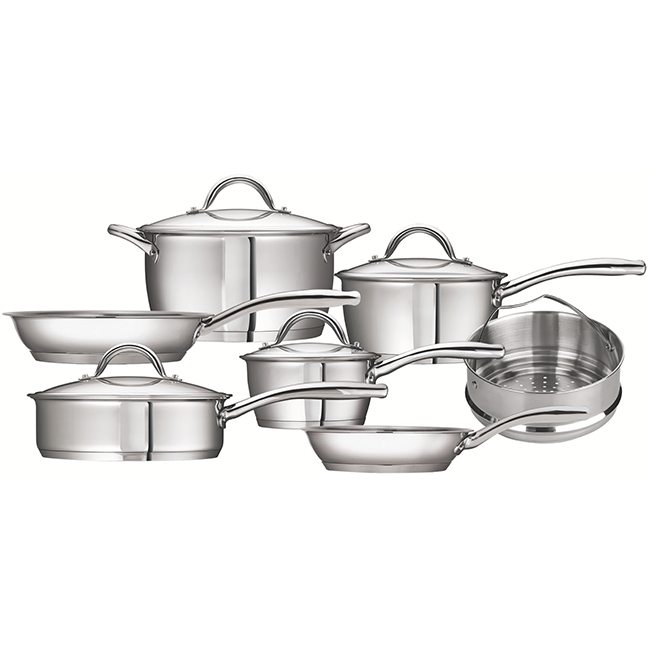 Opus Gourmet Stainless Steel Cookware Set, 12pc - Image 3