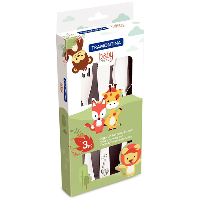 Baby Children's Cutlery Set, 3pc - Image 3