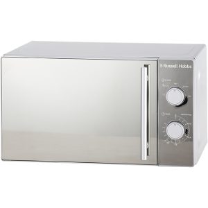 Manual Silver Mirror Microwave Oven, 20L
