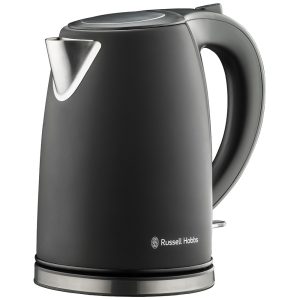 Matte Black Stainless Steel Cordless Kettle, 1.7L