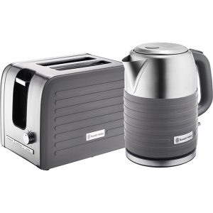 Silicone Cordless Kettle & 2 Slice Toaster Set