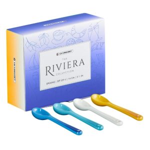 Riviera Collection Stoneware Spoons, Set of 4