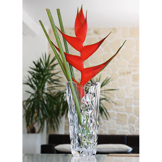 Sculpture Lead-Free Crystal Vase, 33cm - Image 2
