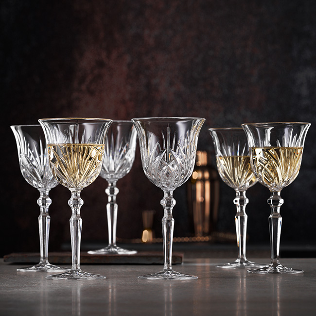 Palais White Wine Glasses, Set Of 6 - Image 2