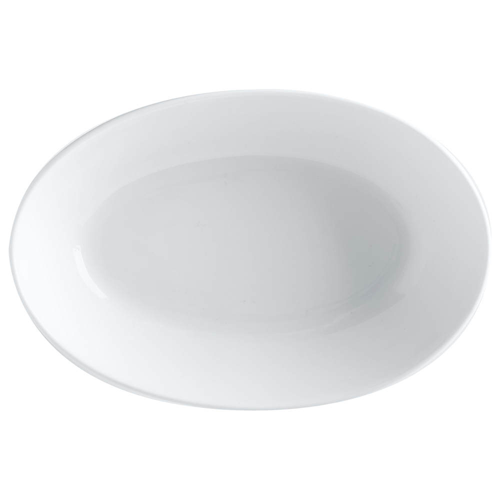 White Basics Oval Bowl, 20cm