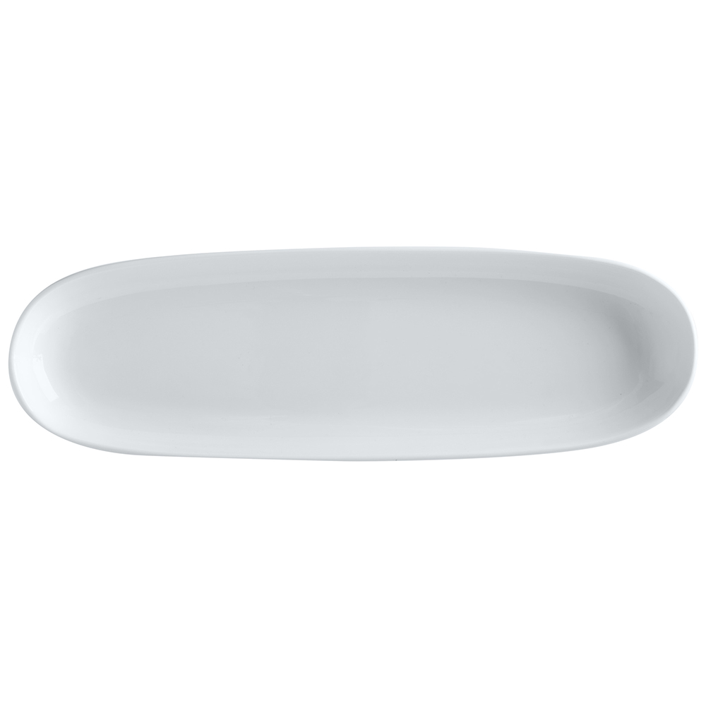White Basics Oblong Platter, 30cm - Image 2