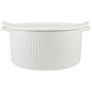 Speckle Round Casserole With Tray Lid, 3L