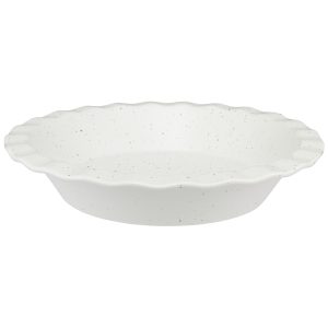 Speckle Fluted Pie Dish, 25cm