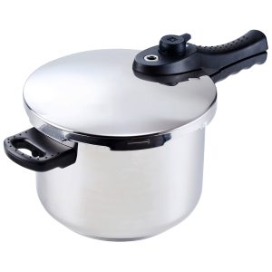 Stainless Steel Pressure Cooker, 6L