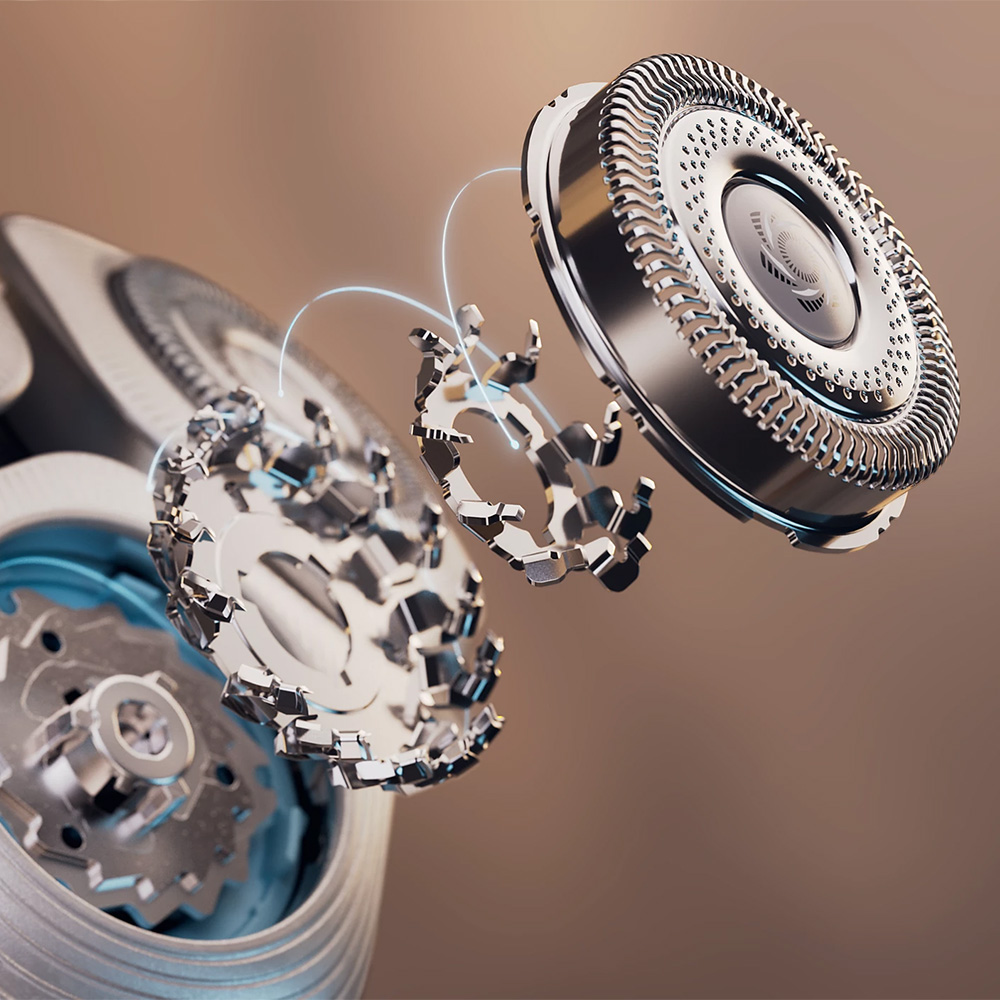 i9000 Cordless Wet & Dry Electric Shaver With SkinIQ - Image 6