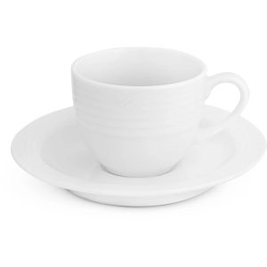 Arctic White Espresso Cup & Saucer